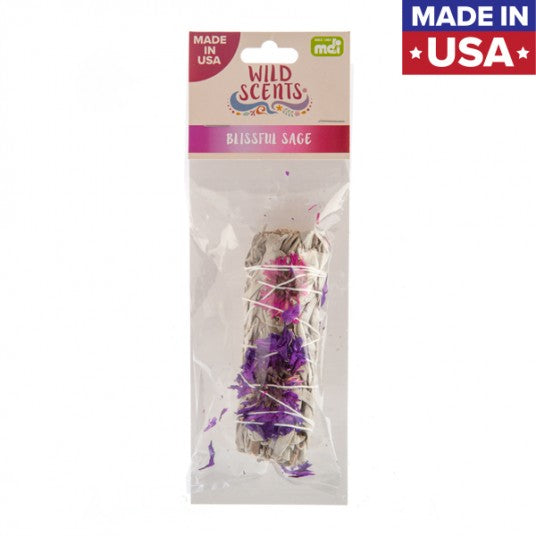Blissful Sage & Herbs Smudge Stick