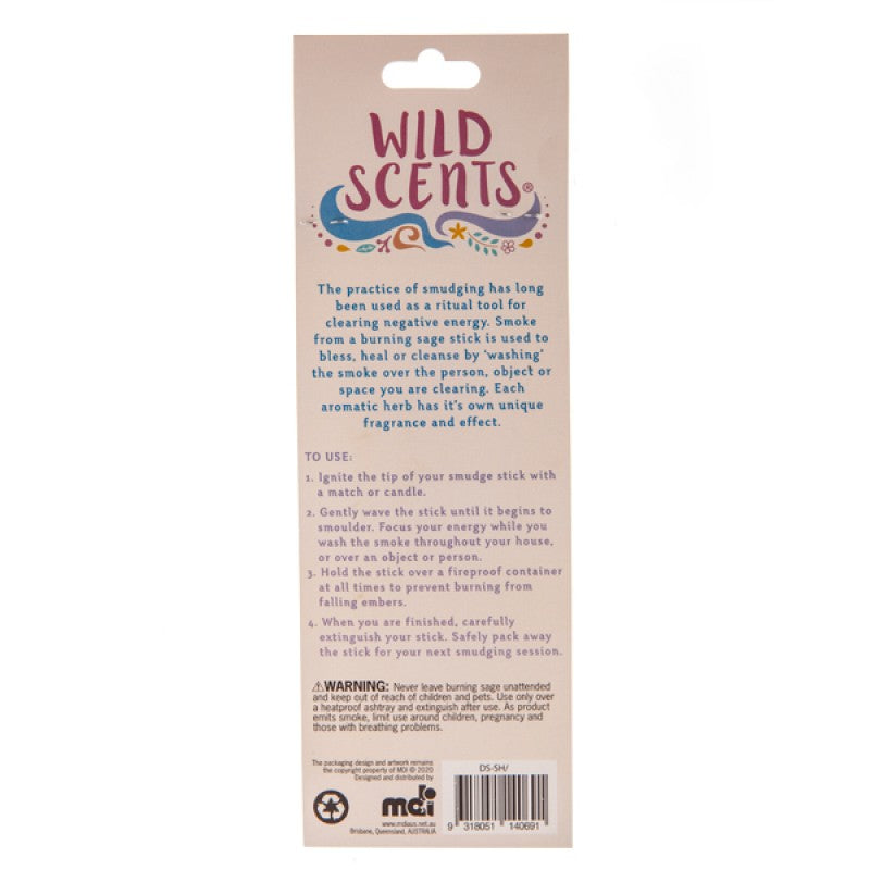 Blissful Sage & Herbs Smudge Stick