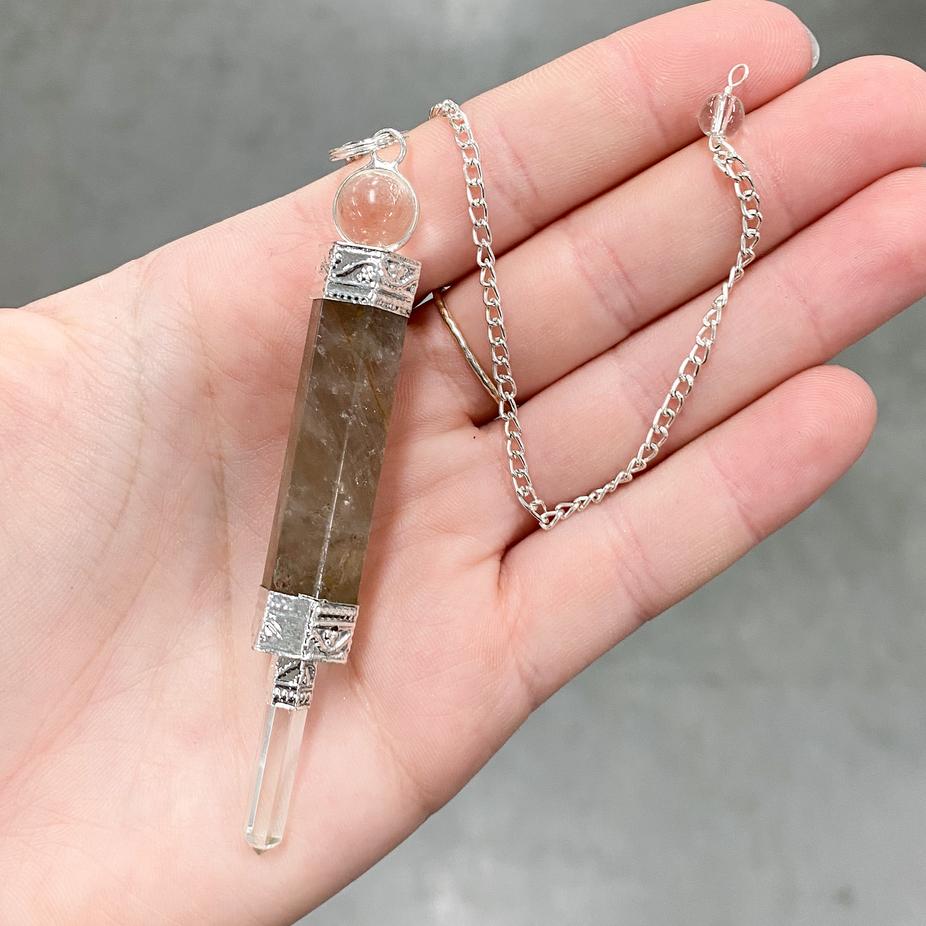 Smokey Quartz Long Pendulum