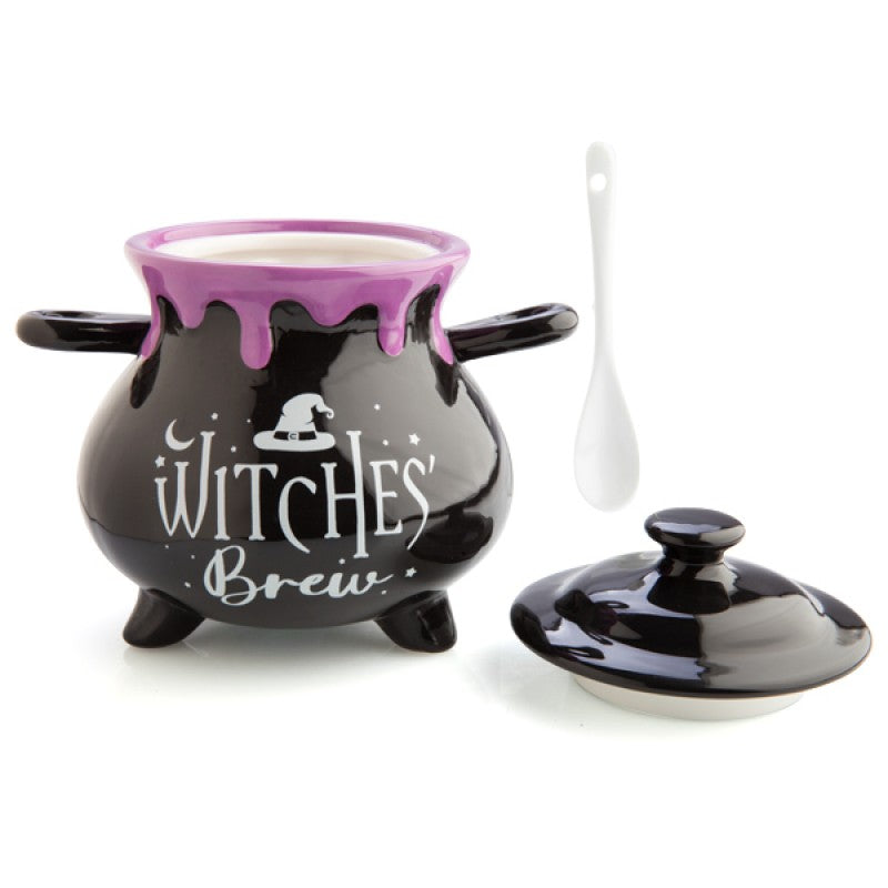 Witches' Brew Cauldron Soup Bowl & Spoon