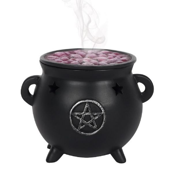 Pentagram Incense Cone Cauldron Burner