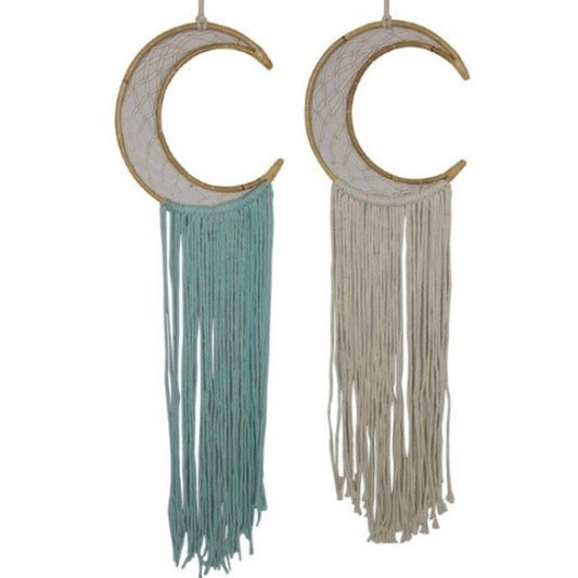 Rattan Moon Dream Catcher