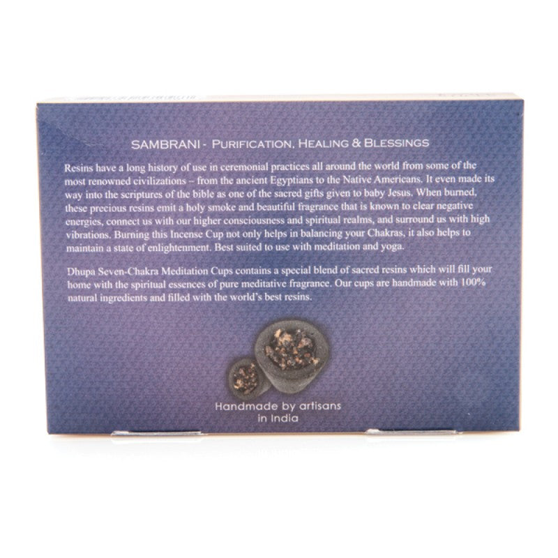 Soul Sticks Chakra Incense Cup - Set of 6