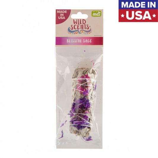 Blissful Sage & Herbs Smudge Stick