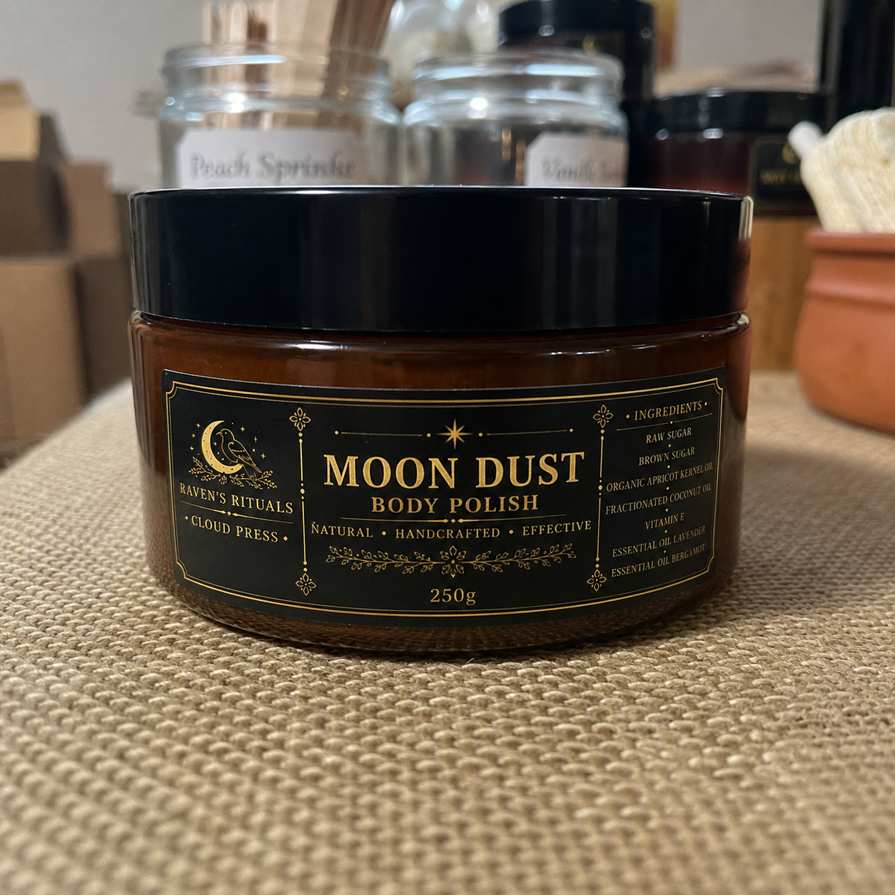 .Raven’s Rituals - Moon Dust Body Scrub