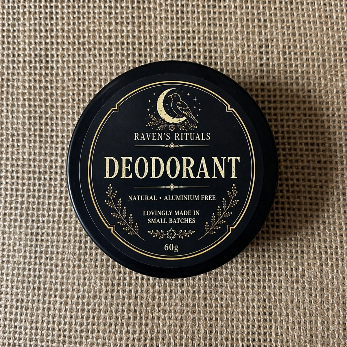 .Raven’s Rituals - Natural Deodorant Balm