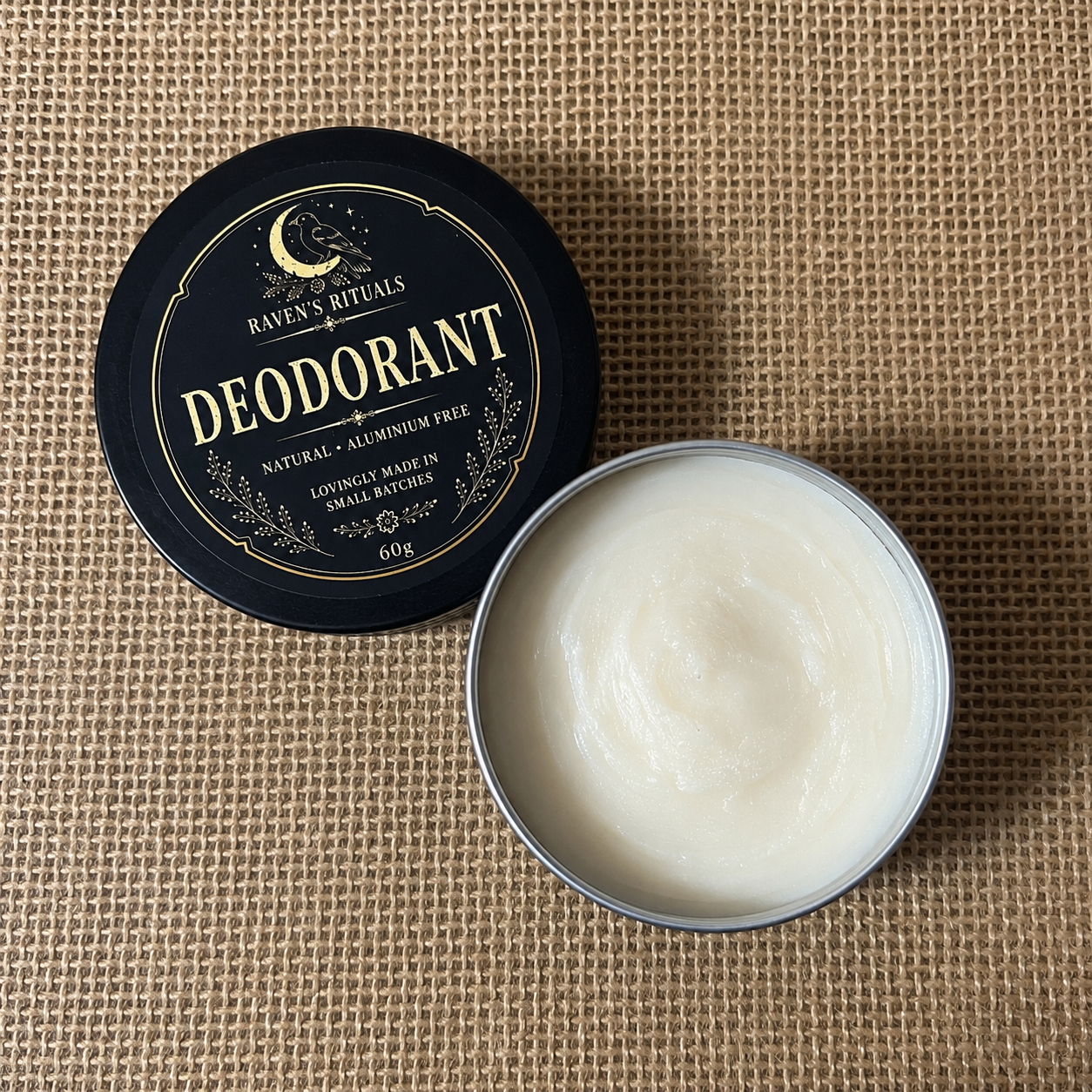 .Raven’s Rituals - Natural Deodorant Balm