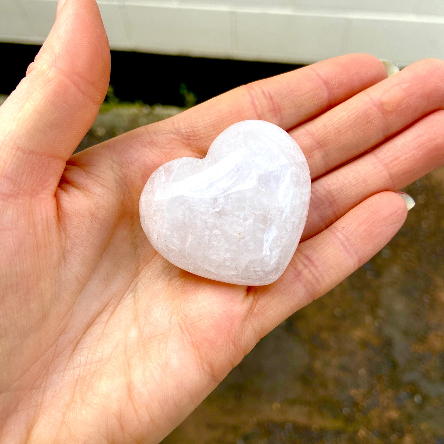 Clear Quartz Heart - Individual