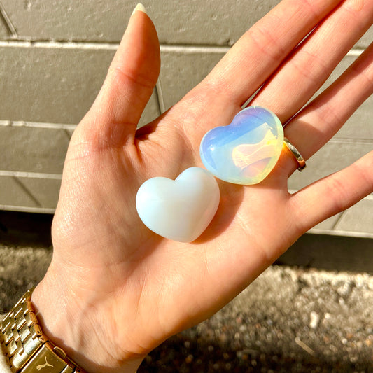 Crystal Mini Heart Moonstone