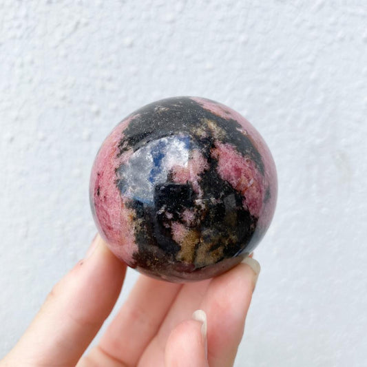 Rhodonite Sphere
