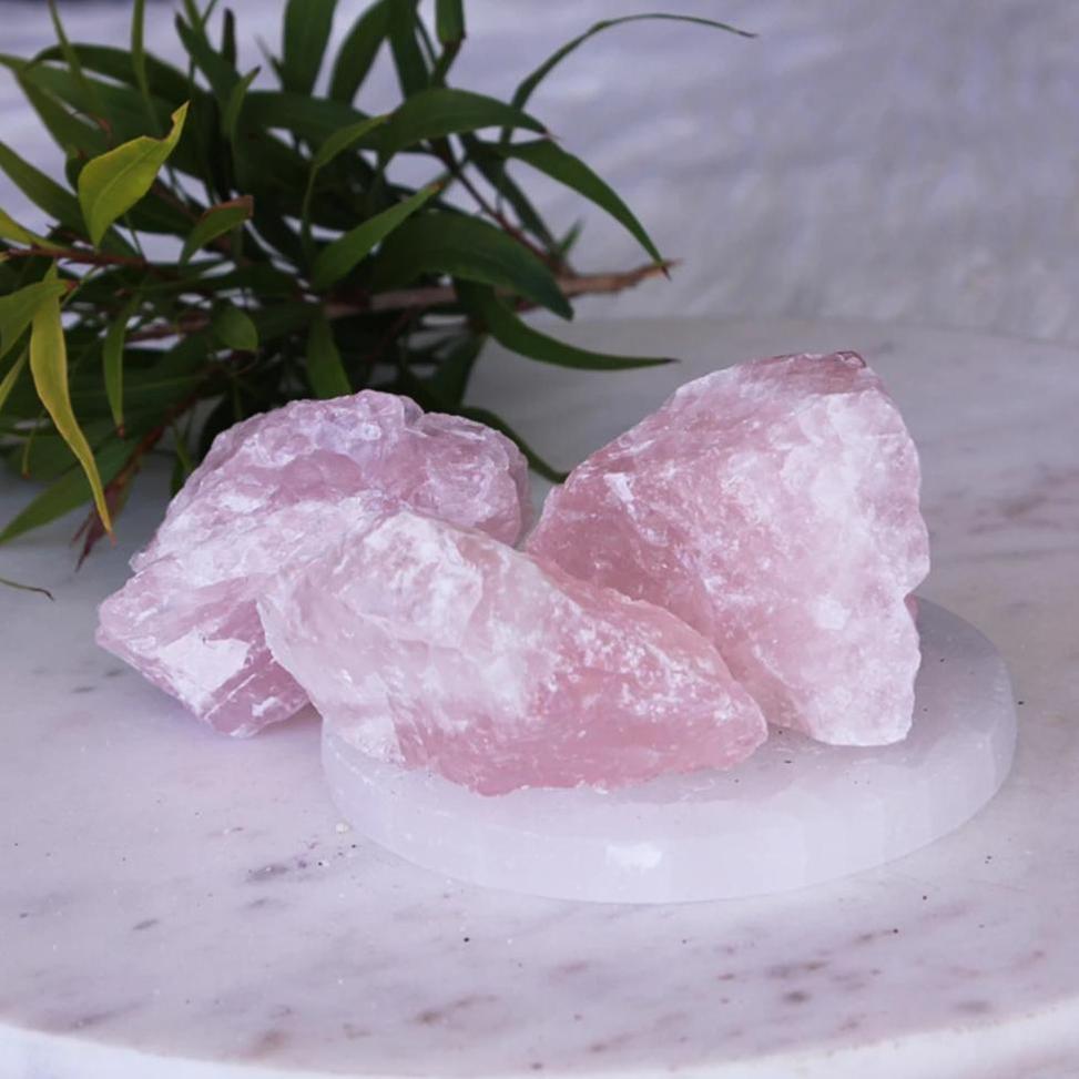 Rose Quartz Rough (A Grade)