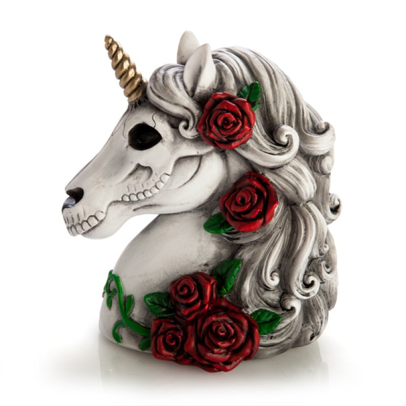 Skull Unicorn Money Bank
