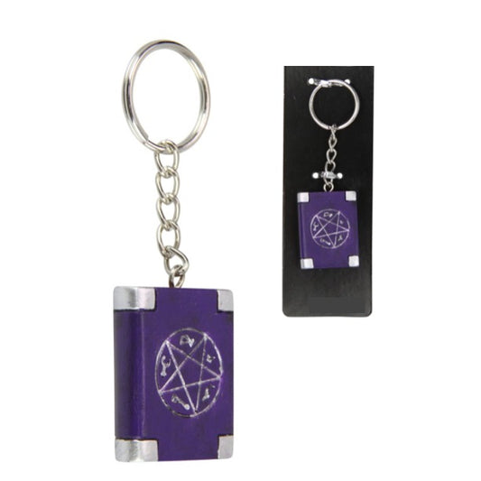 Spell Book Keyring
