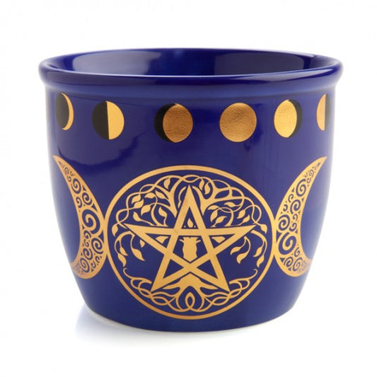Pentacle Ceramic Smudge Bowl
