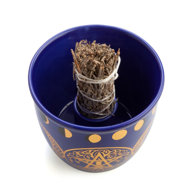 Pentacle Ceramic Smudge Bowl
