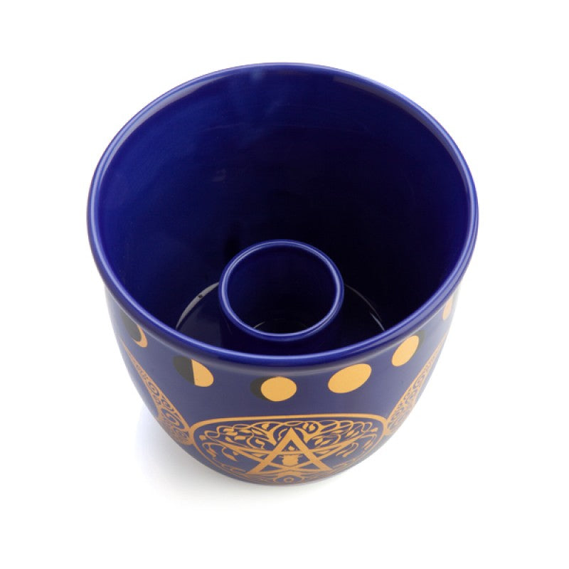 Pentacle Ceramic Smudge Bowl