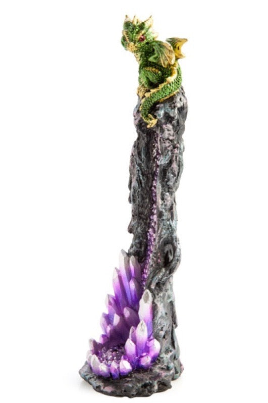 Baby Dragon Crystal Incense Burner